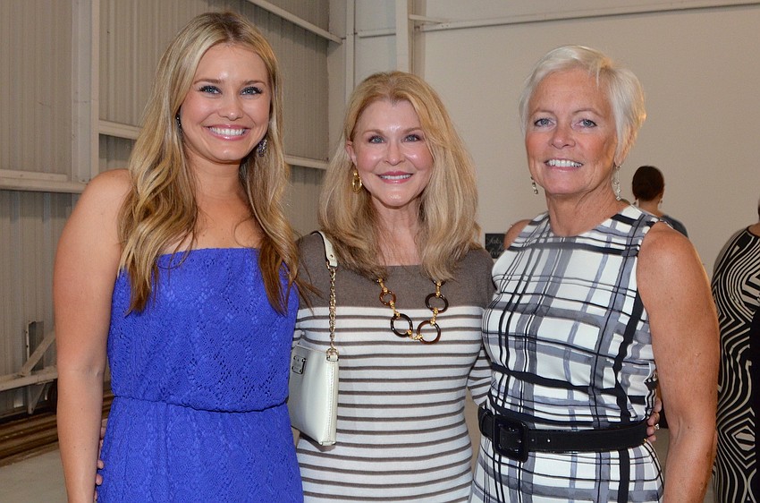 Lauren and Jeanne Graham with Lois Muse