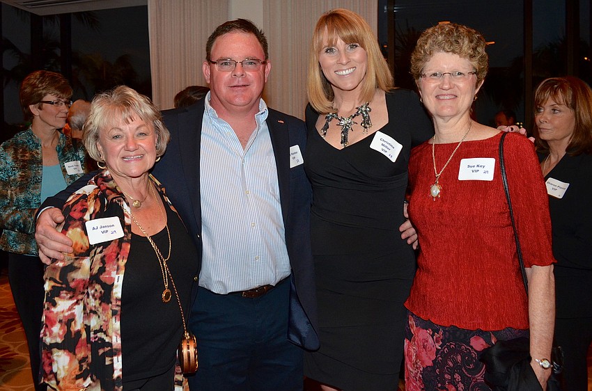 A.J. Janson, Roy Hunter, Christina Miller and Sue Key