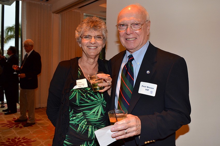 Ellen McCarville and Paul Brown