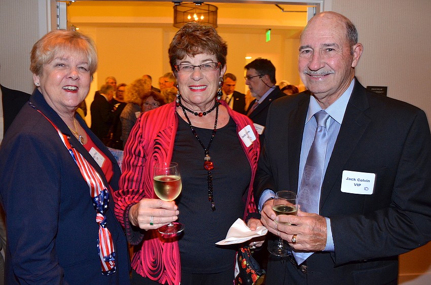 Casey Pilon with Beth and Jack Colvin