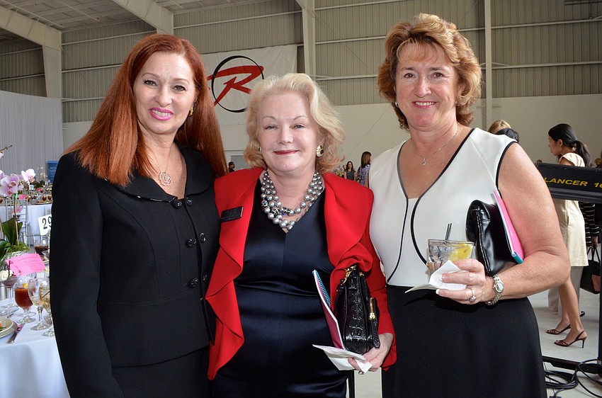 Michele Strauss, Monica Van Buskirk and Elsie Merrill