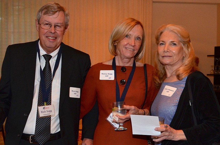 Rick and Nancy Sugg with Lynn Chancer