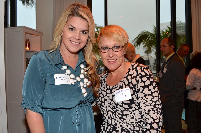 Leah Valenti and Sally Tibbetts