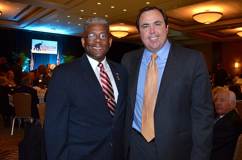 Lt. Col. Allen West and Joe Gruters