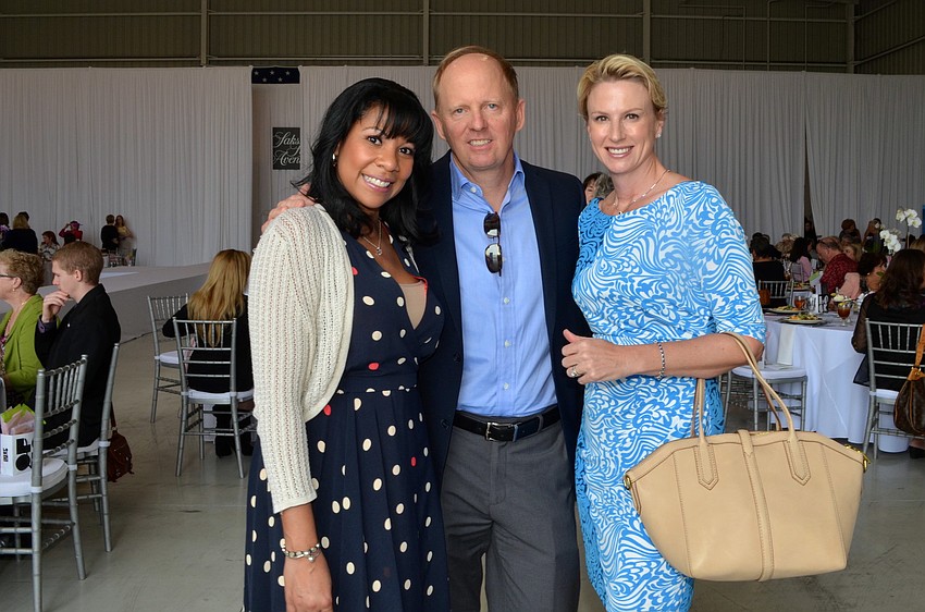 Vanessa Woolley with Roger and Alisa Pettingell
