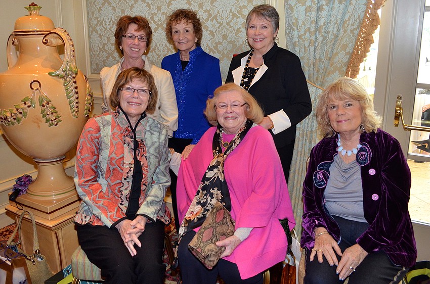 Linda Bruns, Nathalie Treonis, Kathleen Oâ€™Donnell, Pat Dickman, Edie Herbert and Sally Kirk