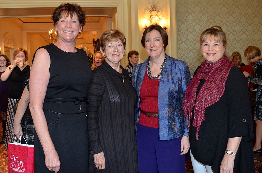 Michele Doss, Peggy Williams, Martha Ballard and Elaine MacMahon