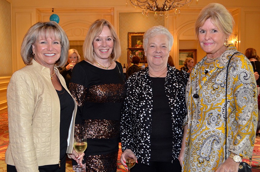 Gail Hruby, Sandy Strom, Pat Nielsen and Deborah Bill