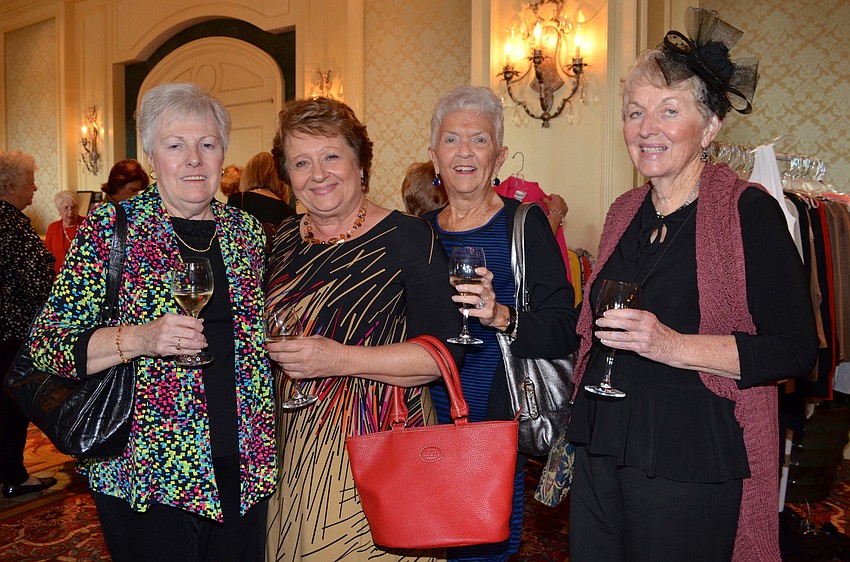 Carol Plummer, Christine Adams, Jan Rozelle and Mary Ellen Ryan