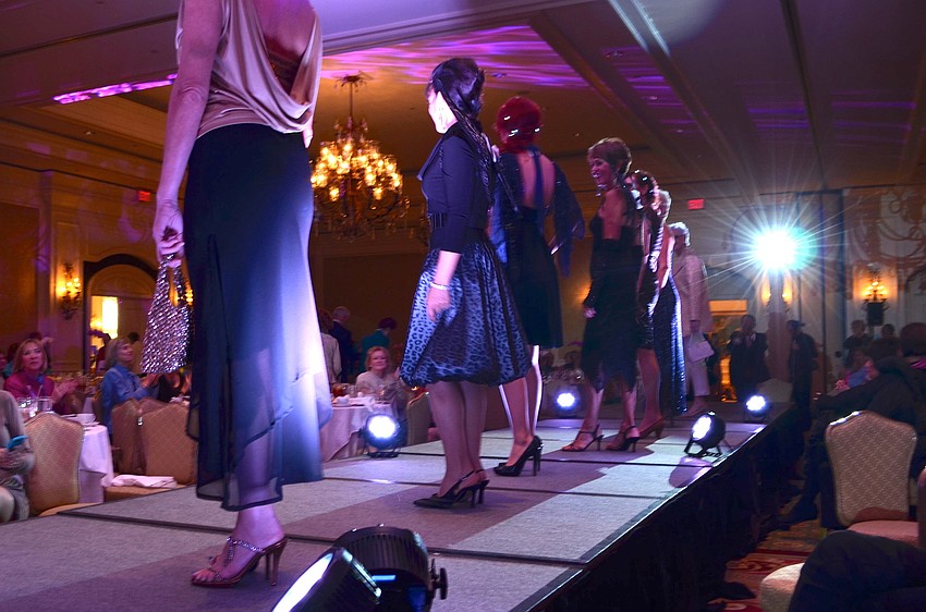 Fashions inspired by the sixties were modeled at SPARCCLE on the Runway.