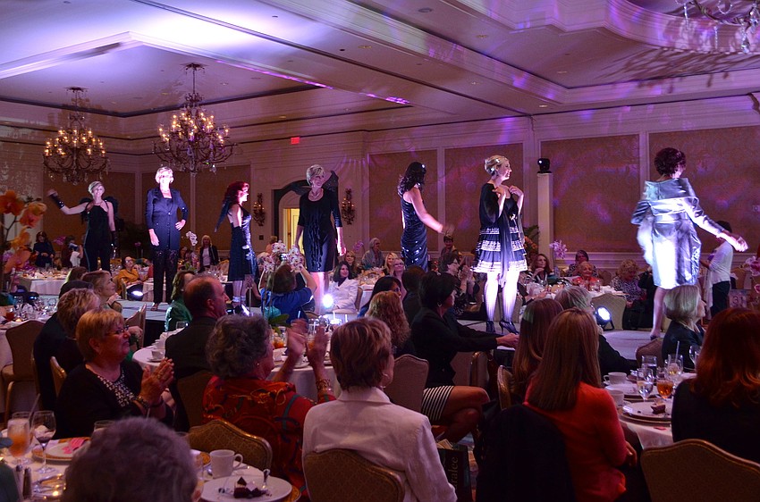 Fashions inspired by the sixties were modeled at SPARCCLE on the Runway.