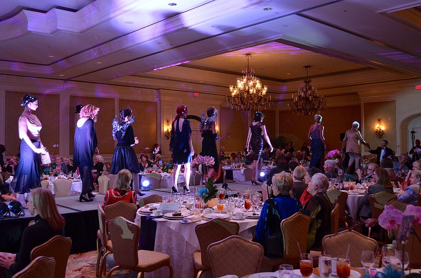 Fashions inspired by the sixties were modeled at SPARCCLE on the Runway.