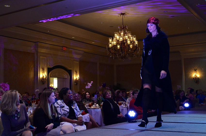 Fashions inspired by the sixties were modeled at SPARCCLE on the Runway.