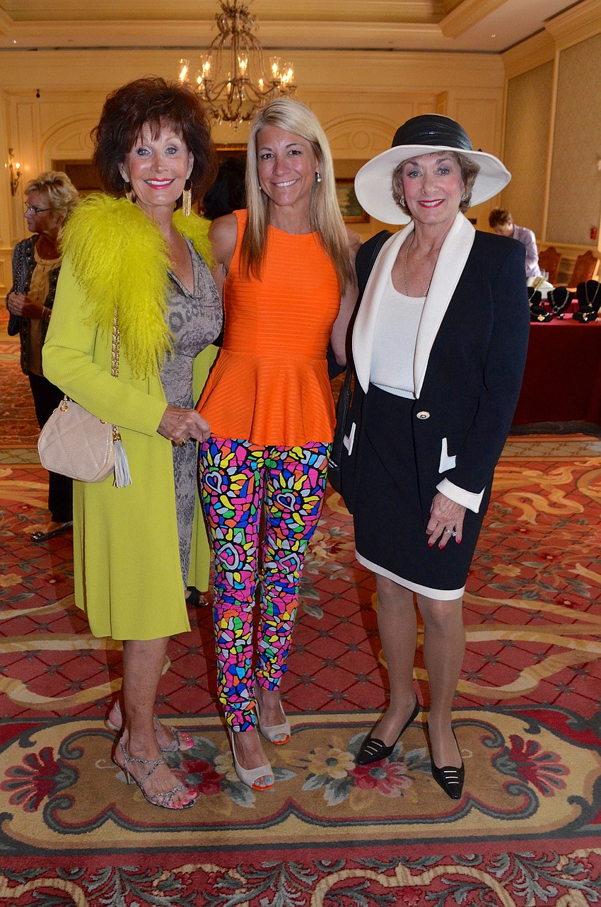 Beverly Tschuor, Gretchen Mannion and Joan Fox