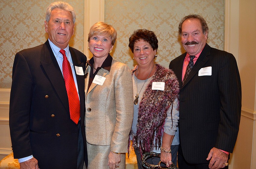 Vinnie and Marge Maisto with Marina Pennacchia and Robert Fierro