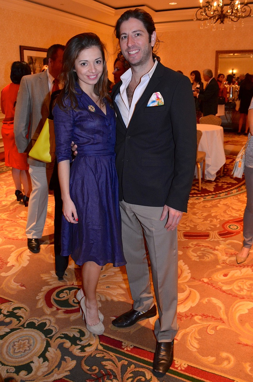 Marina Slavina and David Puyanic