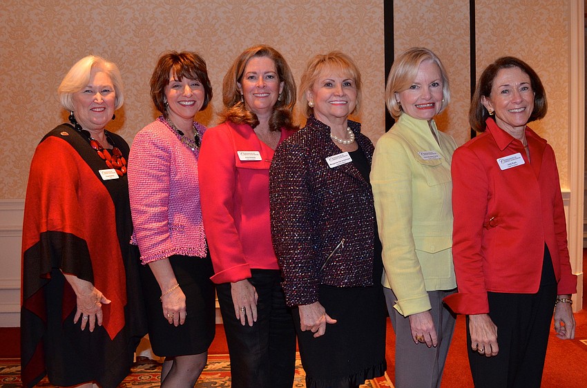 Co-Chairs Cindy Stuhley, Lory Weisensee, Julie Delaney, Margarete VanAntwerpen, Chris Currie and Judy Rush