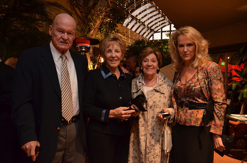 Ron and Dorothea Morris, Virginia Rosenhaus and Lesley-Ann Morris