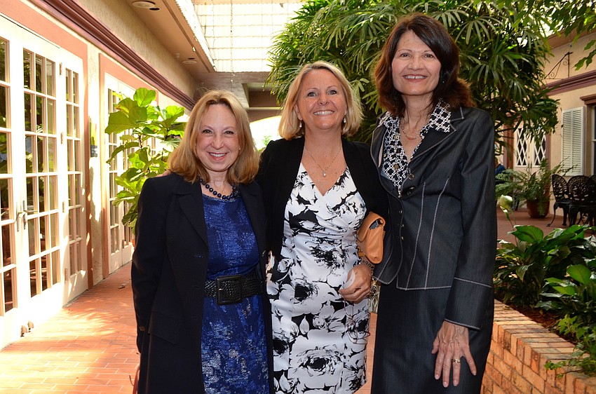 Leslie Glass, Nadine Knapp and Judy Scott