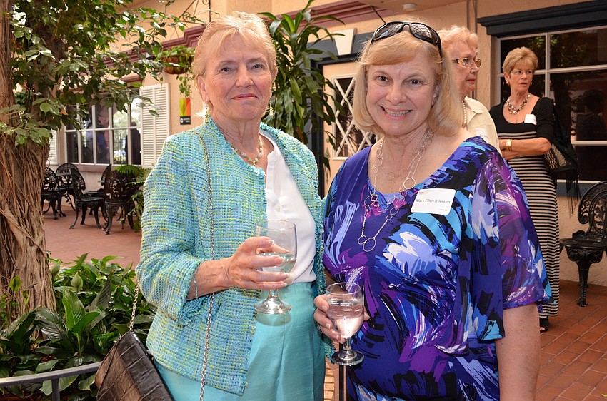 Rita Hollander and Mary Ellen Ryerson