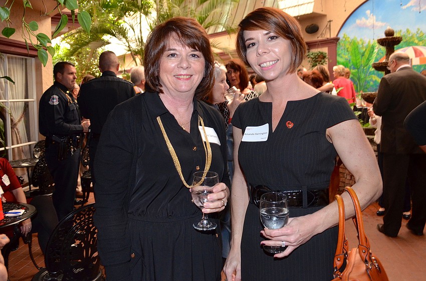 Sue Jansen and Amanda Harrington