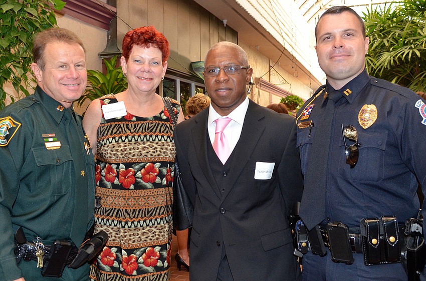 Richard and Rita Montemagno with Wade McVay and Pat Robinson
