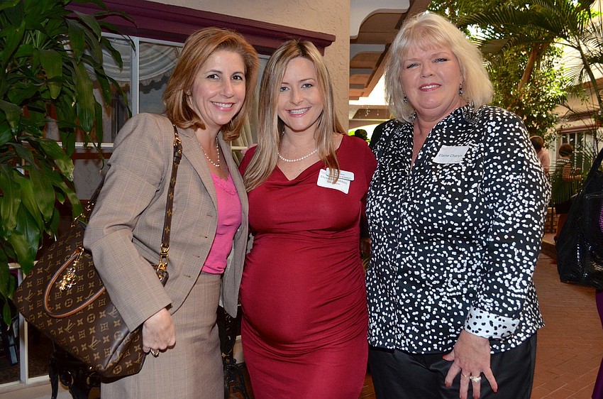 Nicole Penland, Elizabeth Rabbitt Stephen and Elaine Charyn