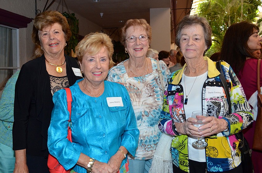 Diane Rees, Jane Myers, Jean VanPelt and Doris Cooley