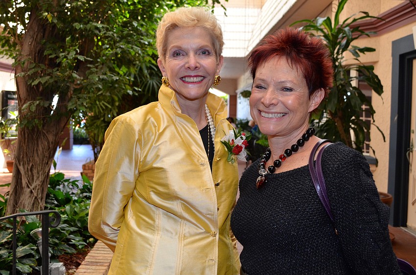 Chairwoman Marcella Schuyler and Anne-Marie Tardif