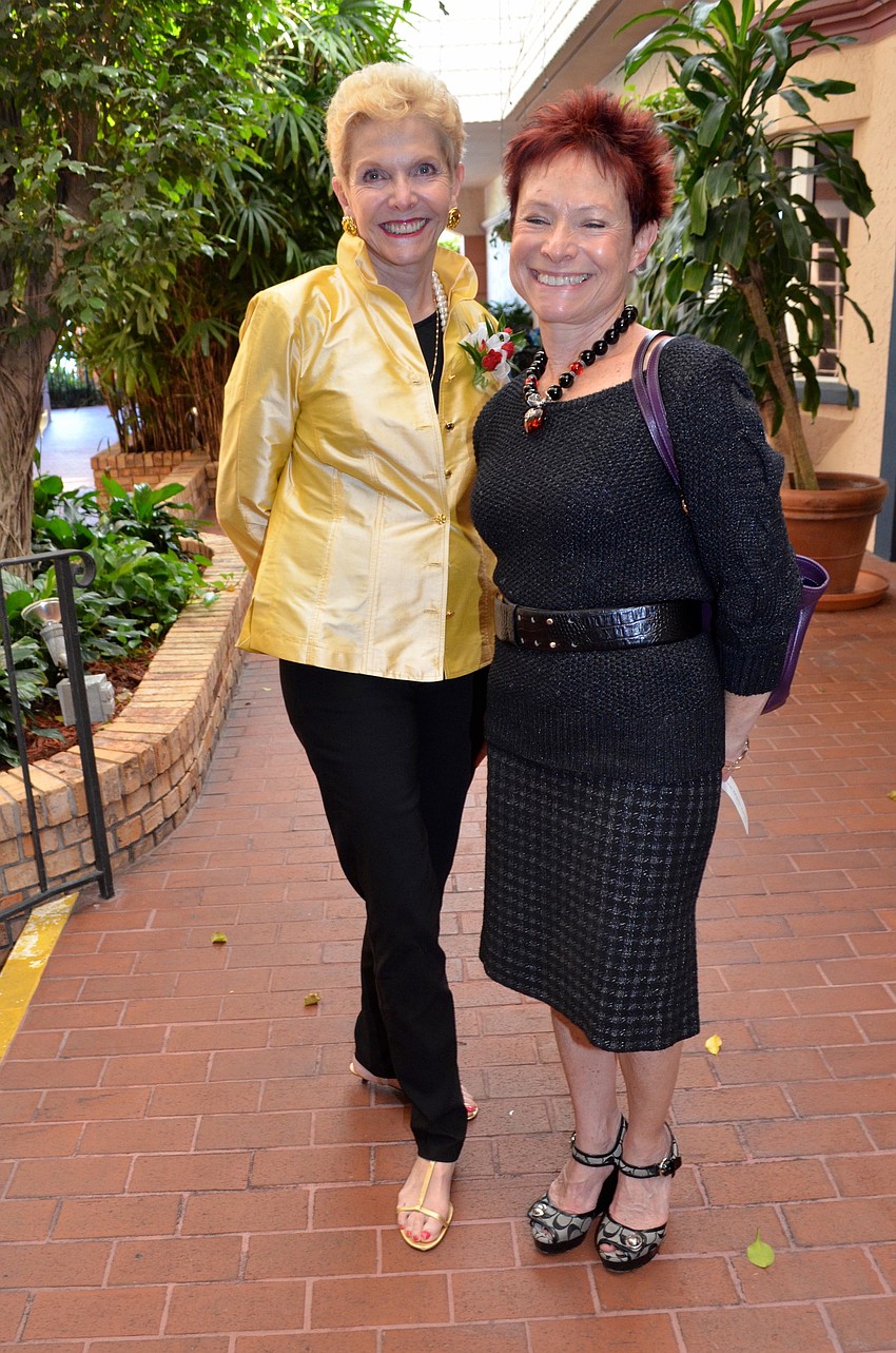 Chairwoman Marcella Schuyler and Anne-Marie Tardif