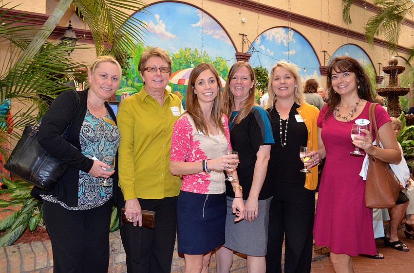 Brena Slater, Barbara Simmons, Jolee Clemins, Theresa Voltolina, Jill Steiner and Lucia Branton