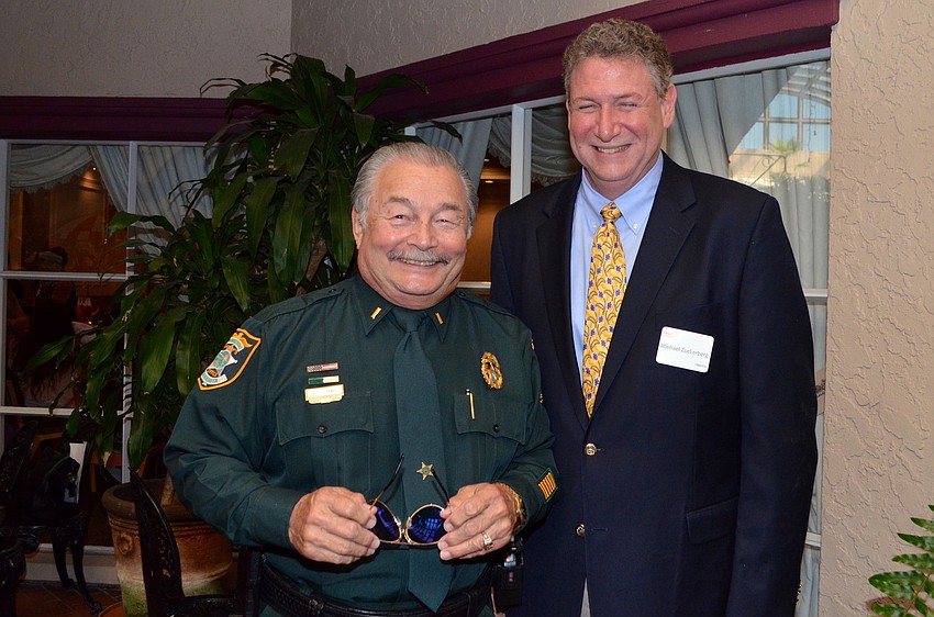 Johnny Young and Michael Zuckerberg