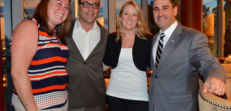 Vickie Brill and Mark Caragiulo with Nikki and Paul Caragiulo