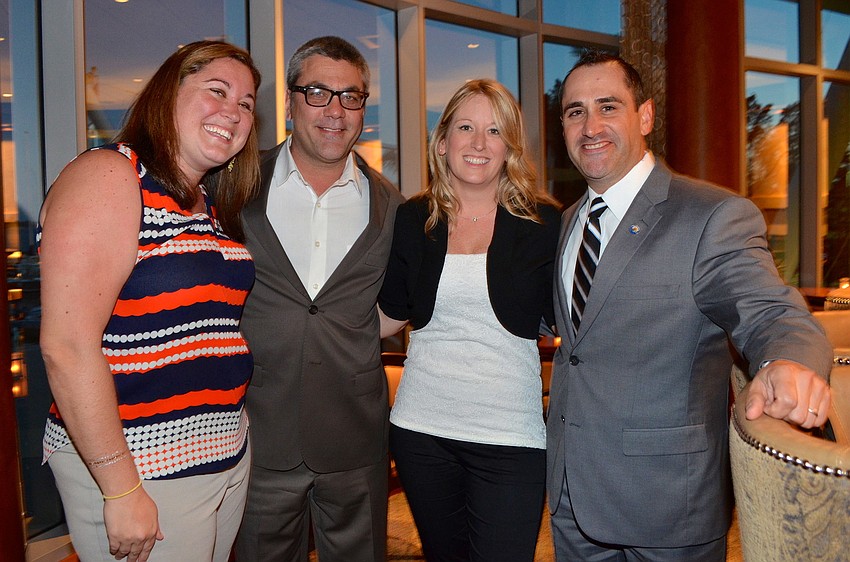 Vickie Brill and Mark Caragiulo with Nikki and Paul Caragiulo