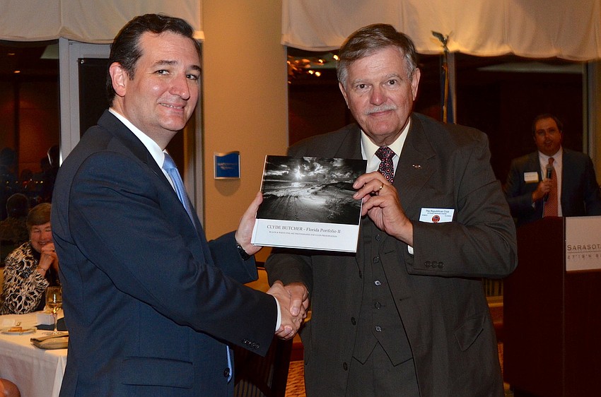 U.S. Senator Ted Cruz and John Harrison Jr.