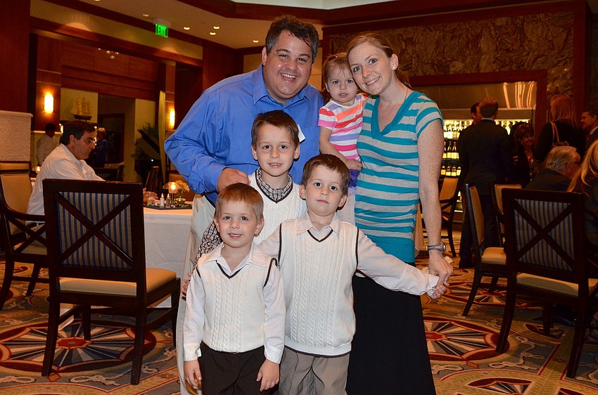 Joseph and Memory Semprevivo with their children Giovanni, Joseph and Palma Semprevivo