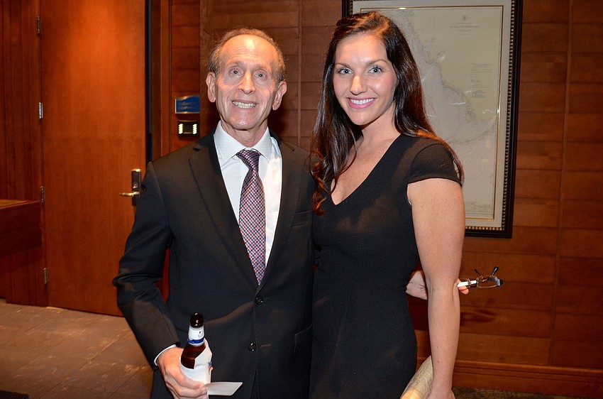 Dr. Peter Wish and Allison Olinger