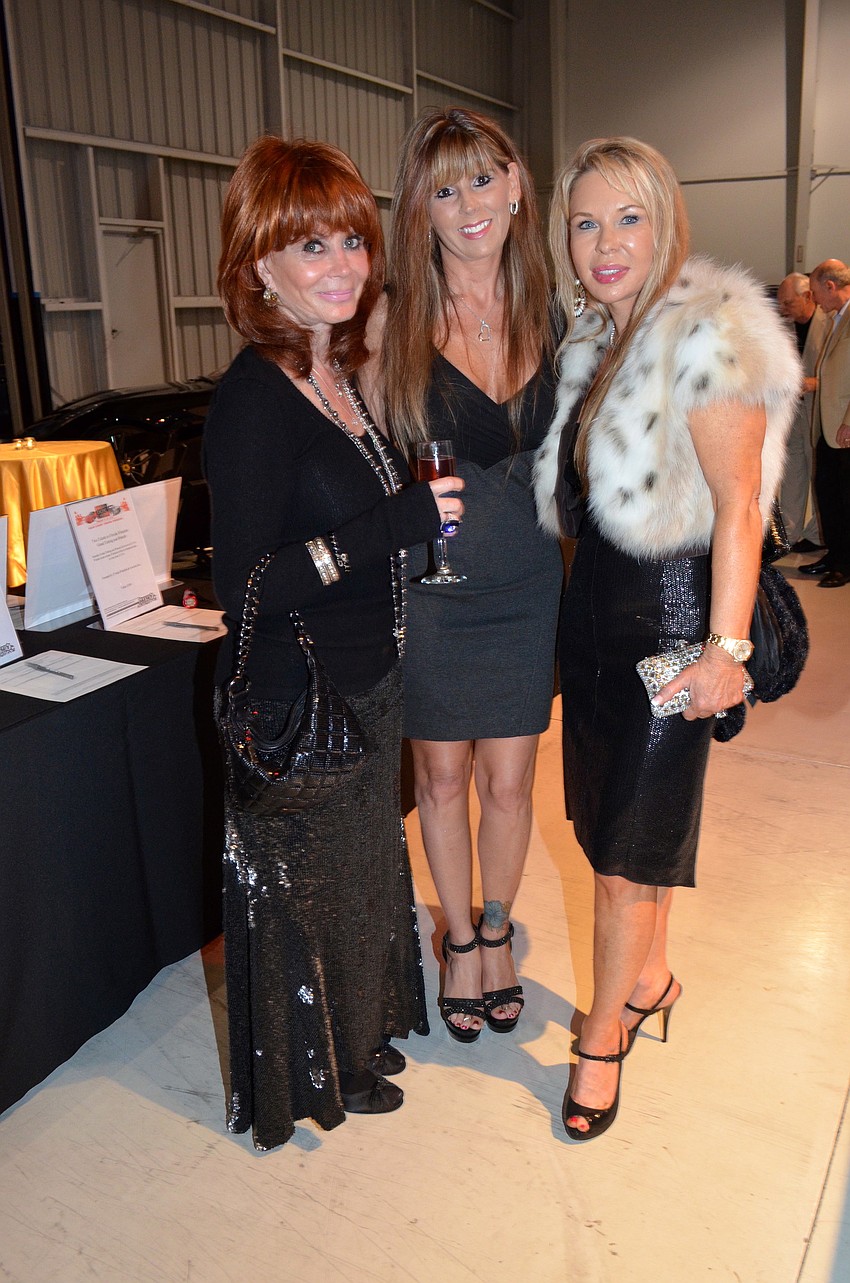 Karen Grierson, Sania Allen and Sandy Ruggerio