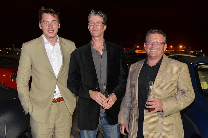 Ed Gwyther, Steve Thompson and Robert Smithson