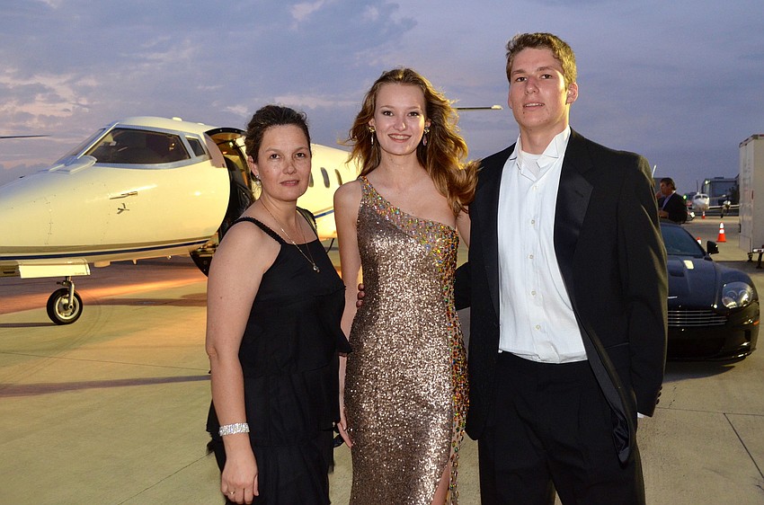 Jackie McFarland, Miss Charlotte County Annie McFarland and John Paul McFarland