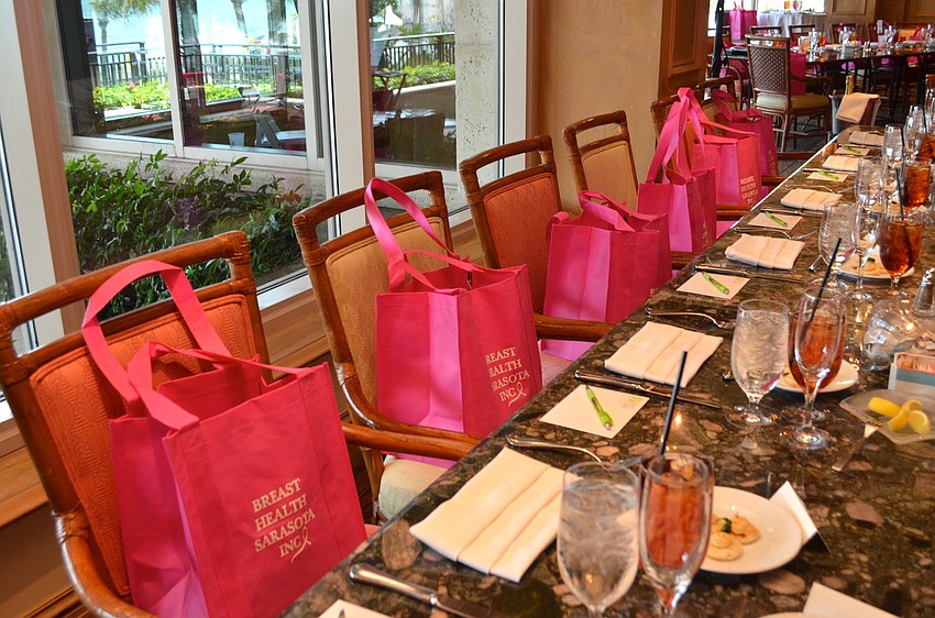 Guests at Sophisticated Strut all took home goodie bags from the event.