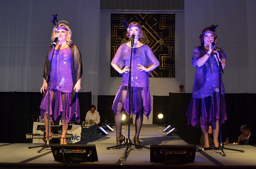 The Vocal Vixens performed at the Sarasota Exotic Car Fest Jet Port Reception Friday, Feb. 21, at Rectrix Aerodrome Center.