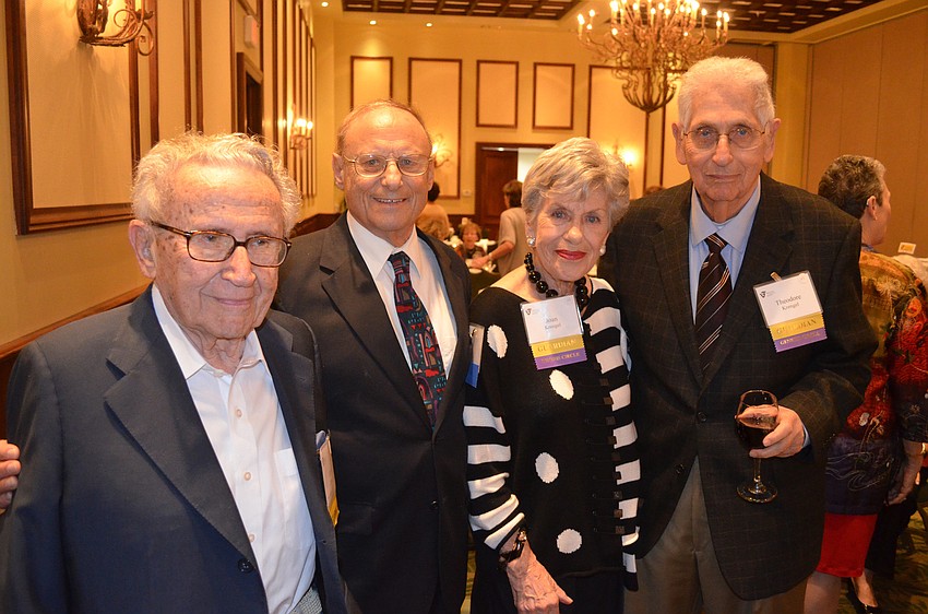 Gerry Daniel, Bruce Wertheimer and Theodore and Joan Krengel