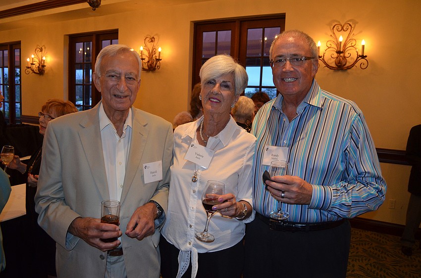 Harold and Valerie Joels with Randy Mallitz