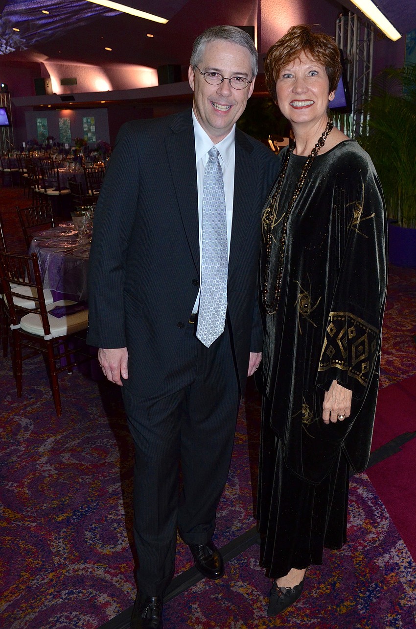 Joe McKenna and design Chairwoman Anne Folsom Smith