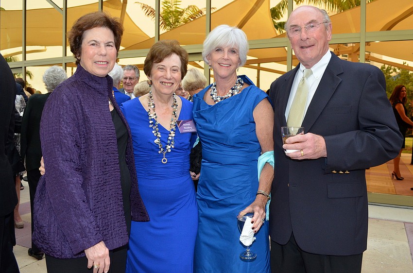 Gini Pelz, Hannah Weinberg, Clare Segal and Stu Peltz