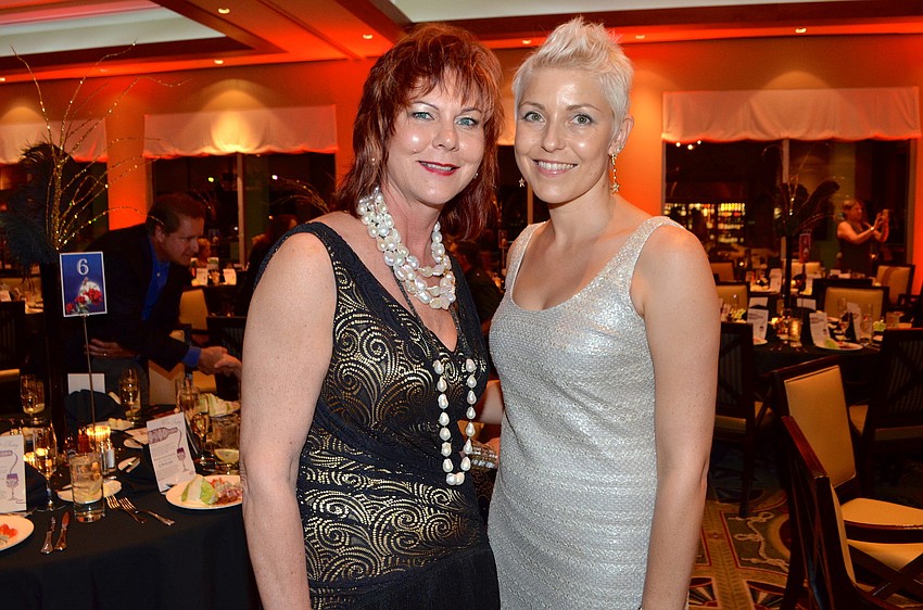 Chairwoman Marilee Roberts and Alice Bee