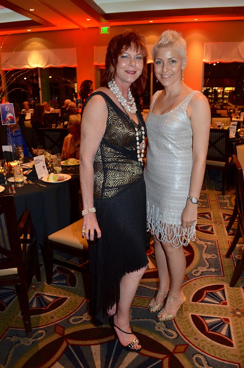 Chairwoman Marilee Roberts and Alice Bee