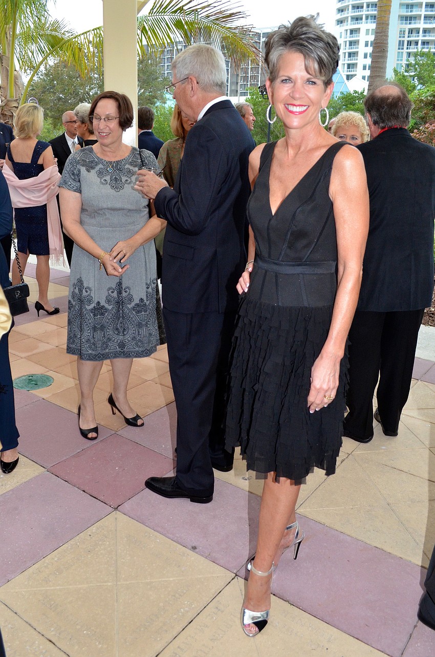 Sally Schule looking fabulous at A-Nu Time