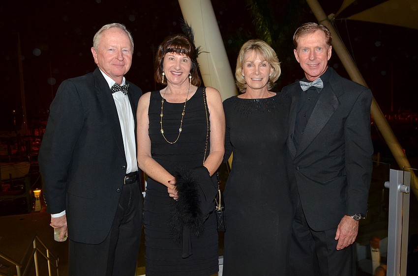 Wayne and Debbie Seitl with Laura and Gaylon Peters